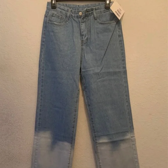 ✨HP✨NWT j.ing blue ombré straight jeans - Picture 5 of 11